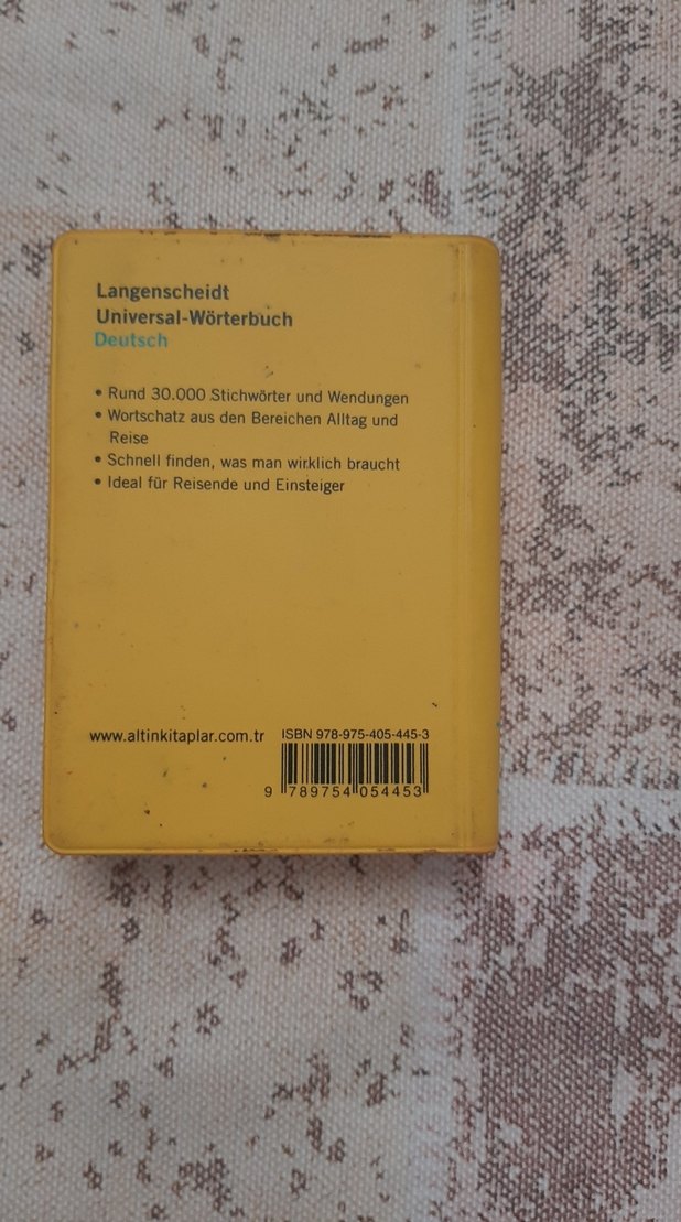 Langenscheidt Almanca-Türkçe Sözlük 448 Sayfa - Görsel 2