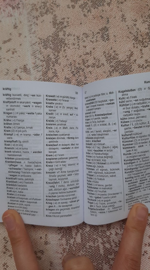 Langenscheidt Almanca-Türkçe Sözlük 448 Sayfa - Görsel 3