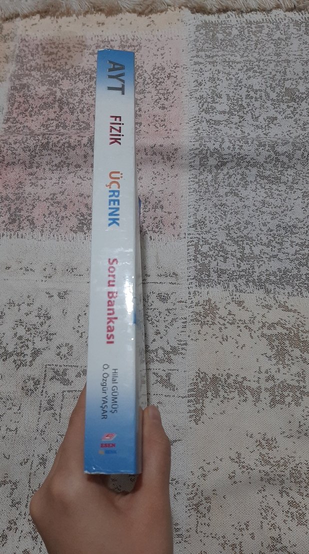 ayt fizik Üç renk soru bankasım esen yayınları - Görsel 2