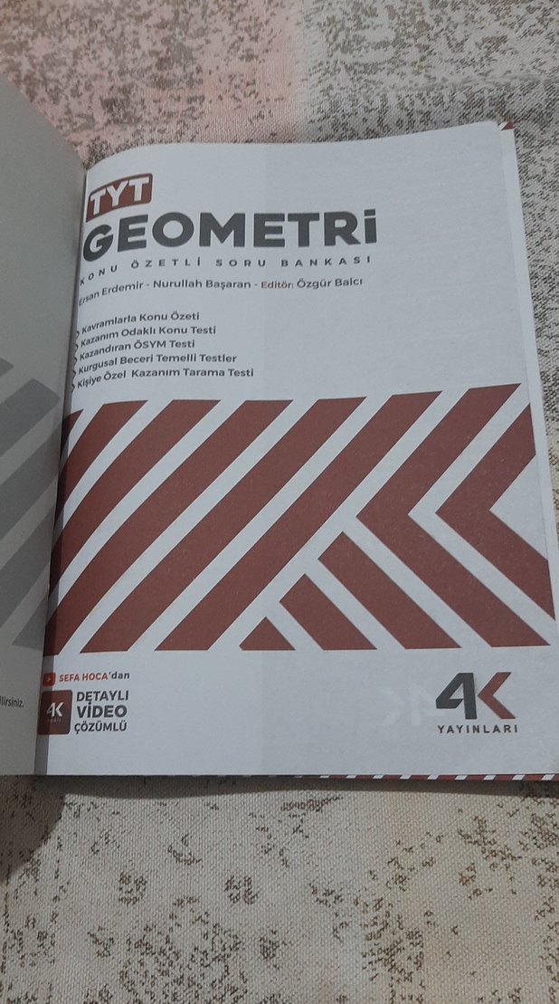 tyt geometri 4k yayınları - Görsel 2