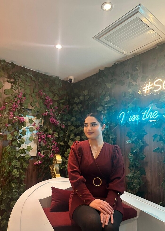 Triko elbise uzun - Görsel 2