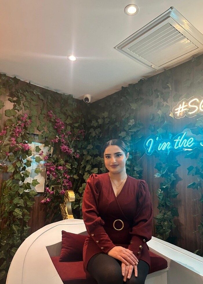 Triko elbise uzun - Görsel 3