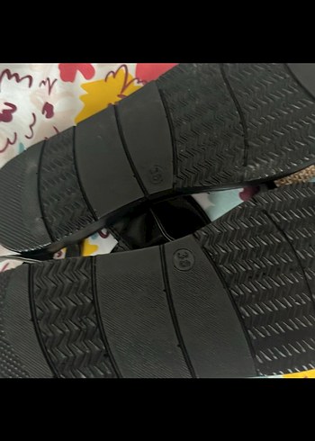 Polaris Polaris Siyah Kadın Sandalet
