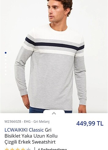 Erkek sweatshirt 
