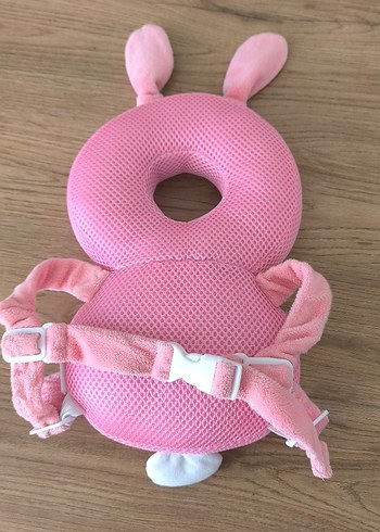 Diğer Bebek için Pembe Desenli Yumuşak Boyun Yastığı