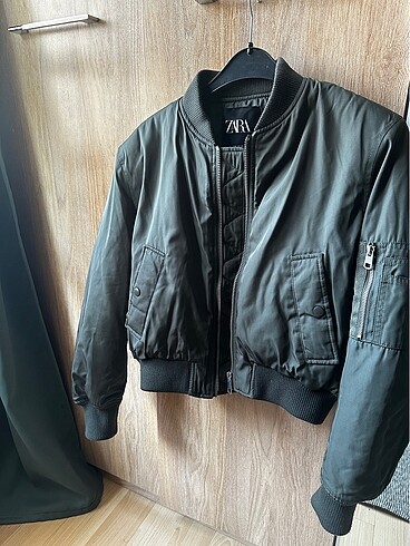 Zara collection dolgulu bomber ceket