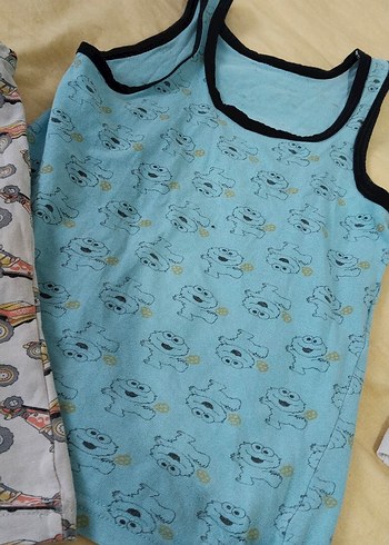 Erkek Çocuk Baskılı Atlet Seti - Görsel 5