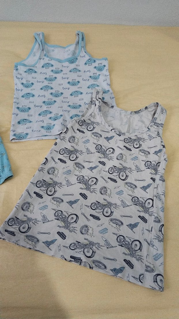 Erkek Çocuk Baskılı Atlet Seti - Görsel 2