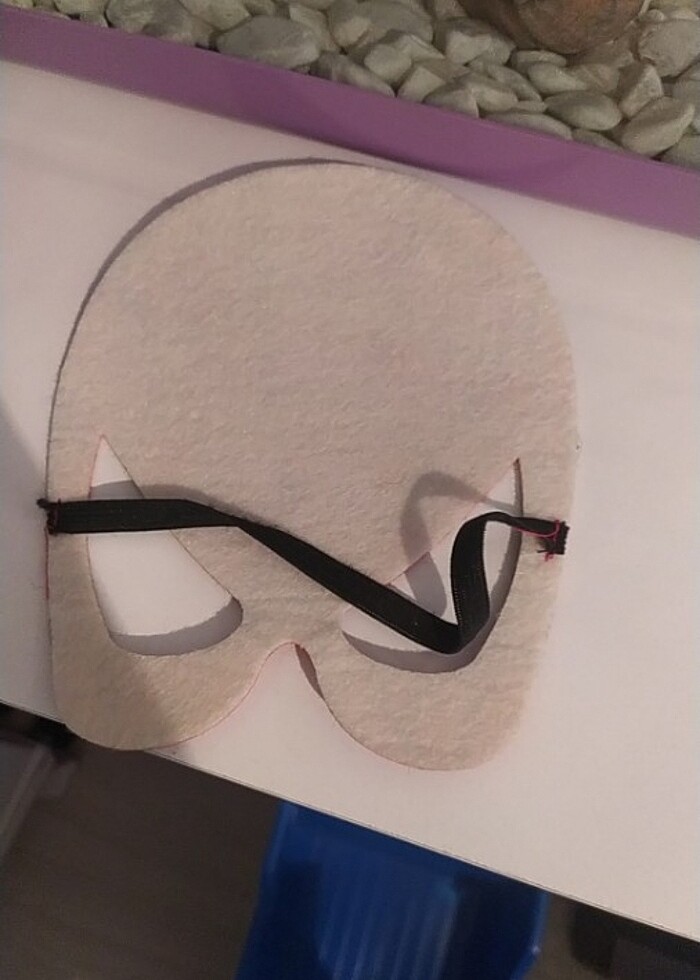 Örümcek adam maskesi keçeden  - Görsel 3