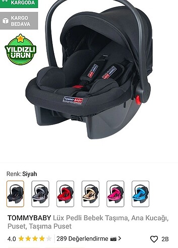 Puset bebek taşıma