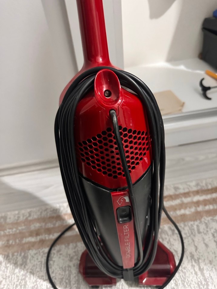 Kırmızı Arnica Tria Pro Elektrikli Süpürge - Görsel 3