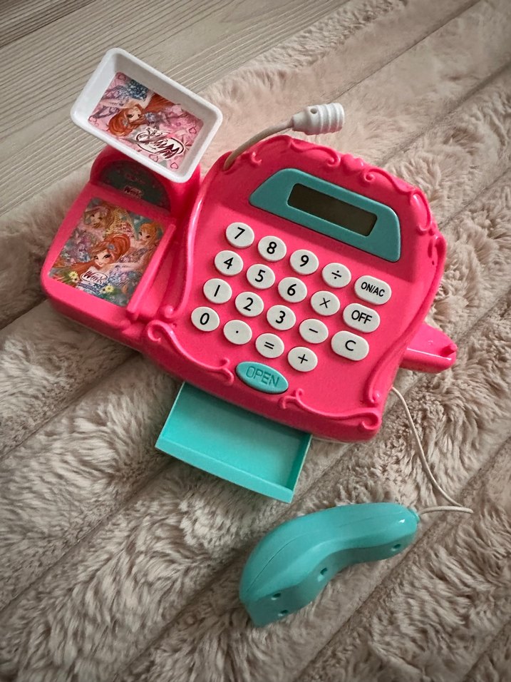 Pembe Renkli Eğitici Oyuncak kasa - Görsel 2