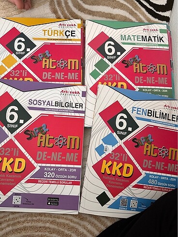 4lü deneme çalışma kitabı