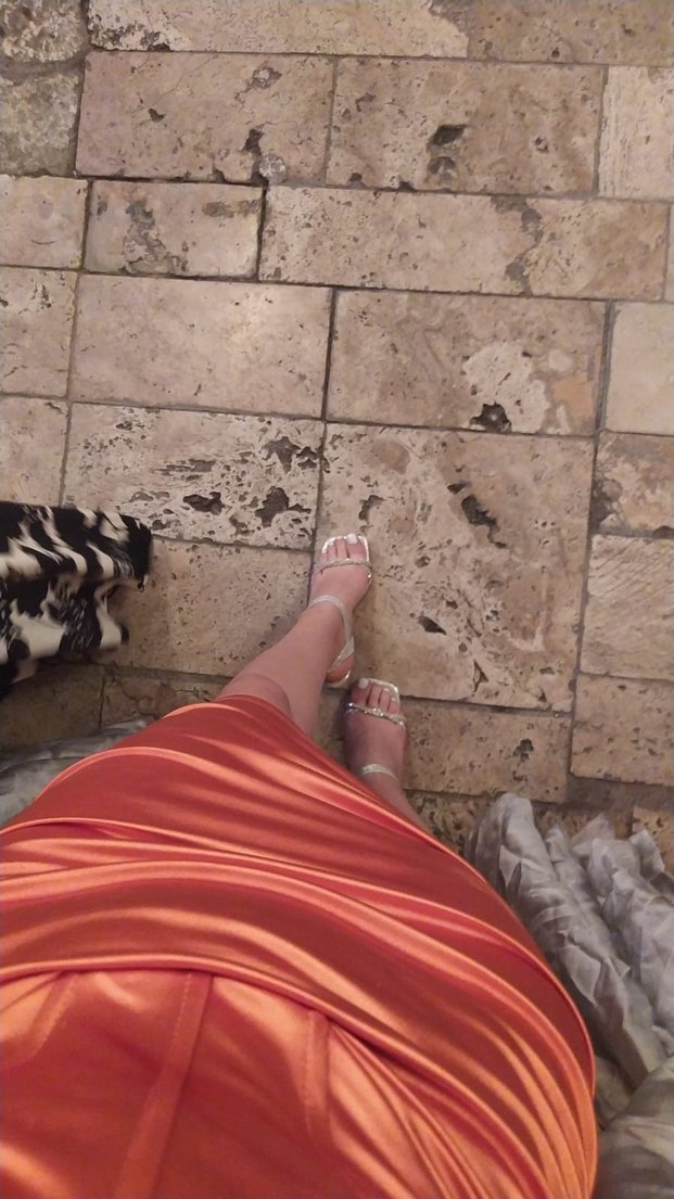 ithal saten elbise - Görsel 3