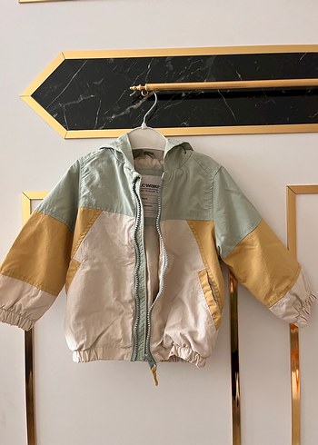 Erkek bebek Fermuarlı Yağmurluk - Görsel 2