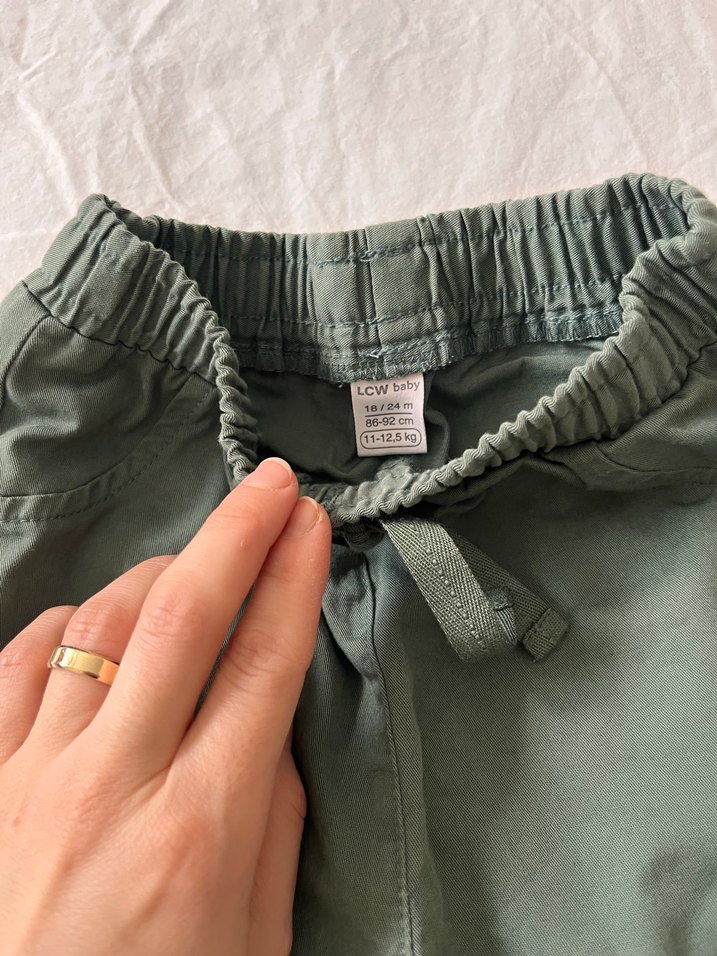 Erkek Bebek Pamuk Pantolon - Görsel 2