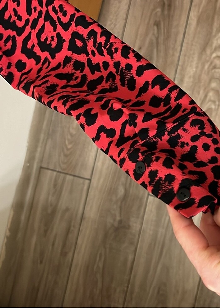 Leopar gömlek - Görsel 4