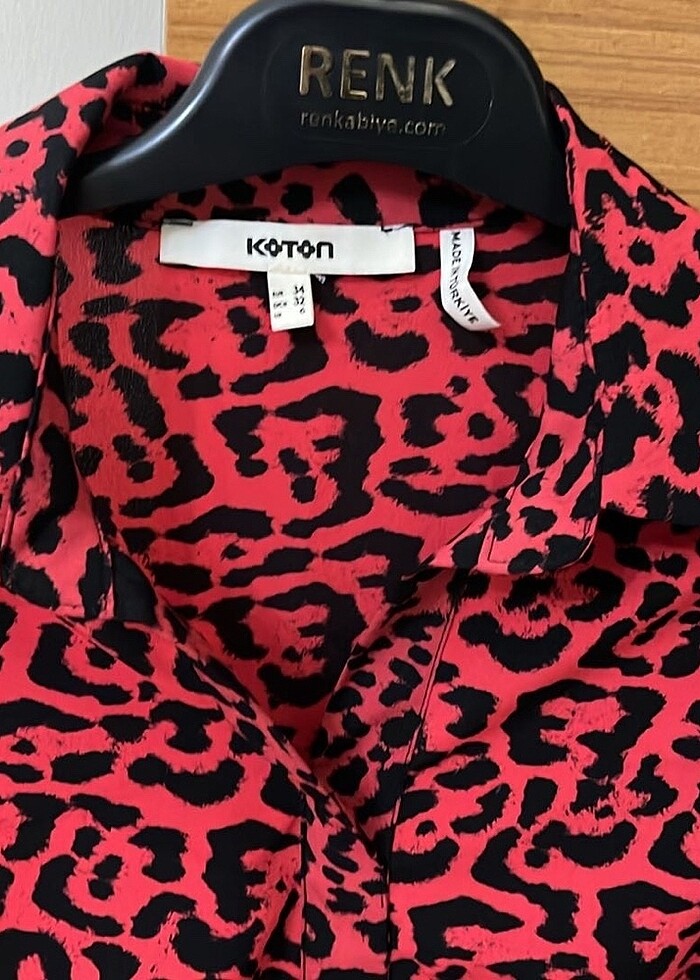 Leopar gömlek - Görsel 3