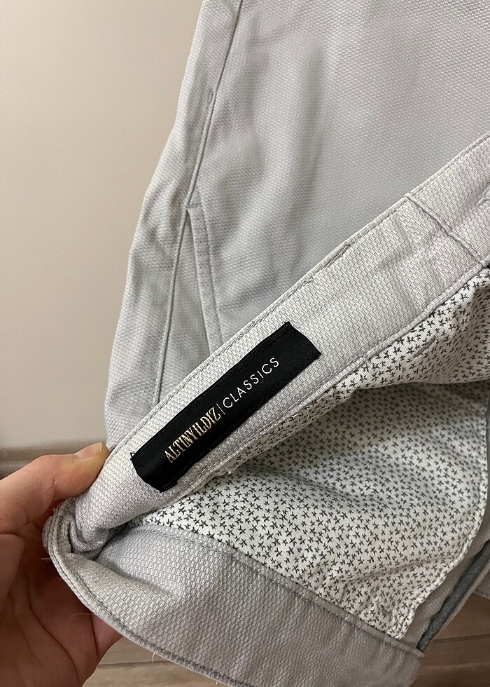 Erkek pantolon ALTINYILDIZ - Görsel 3