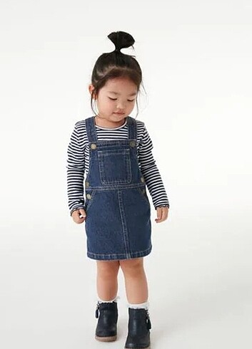 Next baby denim elbise 3 4 yaş