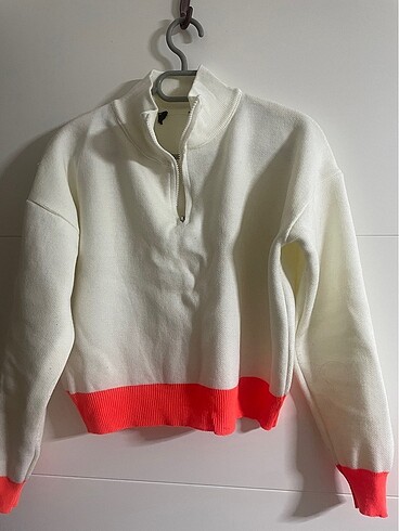 Fermuarlı sweatshirt