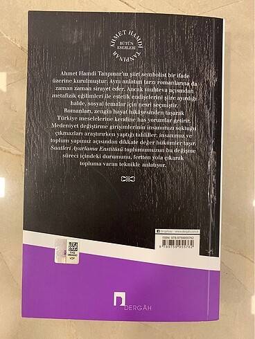 Beden Saatleri ayarlama enstitüsü Ahmet Hamdi Tanpınar