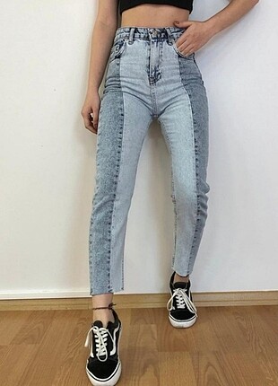 Iki renk mom jean
