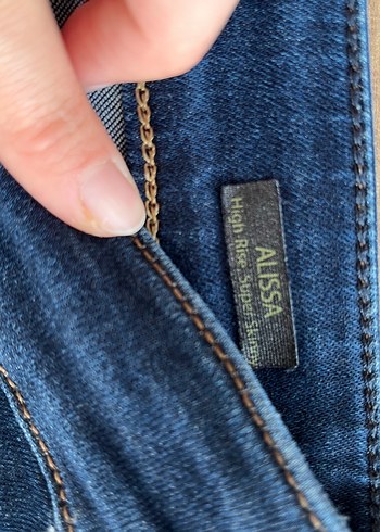 Mavi Kadın Lacivert Parlak Slim Fit Denim Pantolon