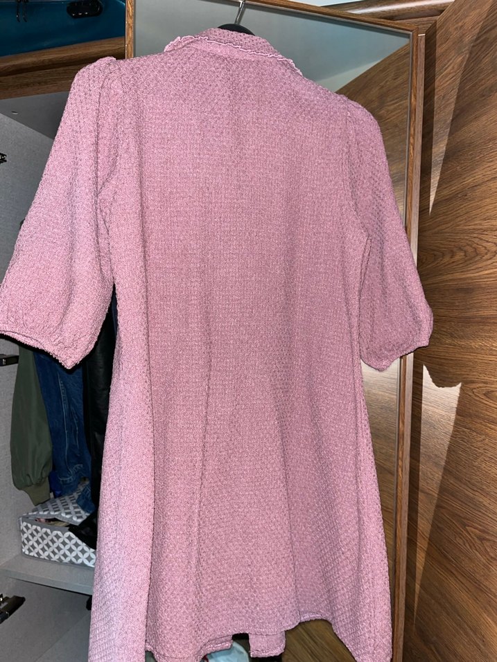 Pembe Mini Kadın Elbise - Görsel 4