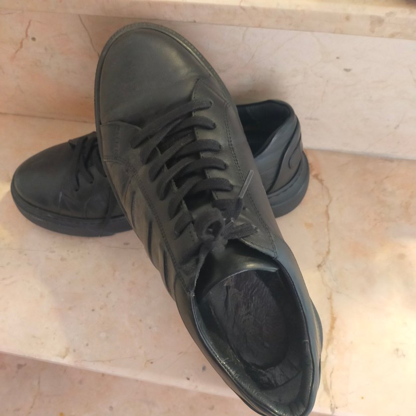 Durdas Siyah Erkek Spor Ayakkabı - Görsel 4