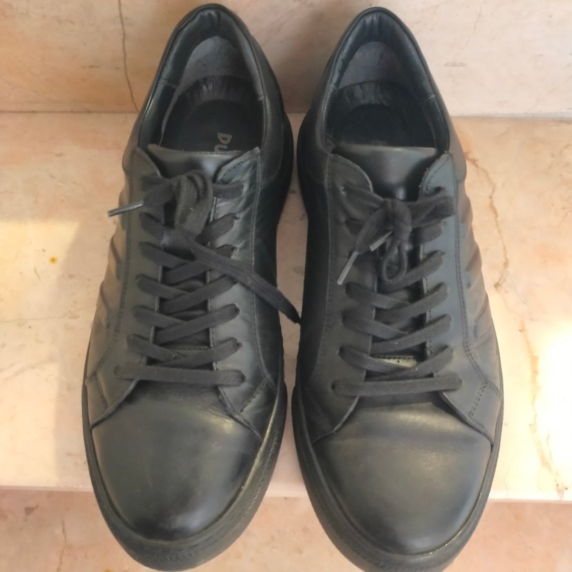 Durdas Siyah Erkek Spor Ayakkabı - Görsel 5