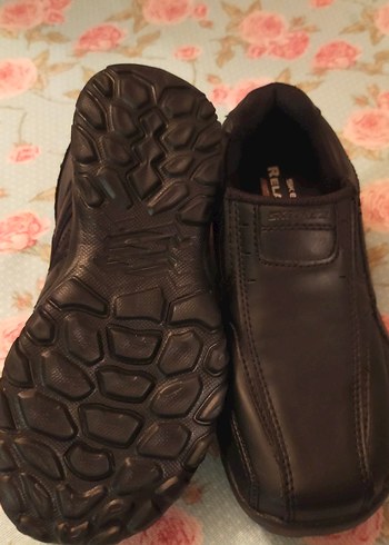 siyahi Deri Erkek Çocuk Biker Loafer - Görsel 6