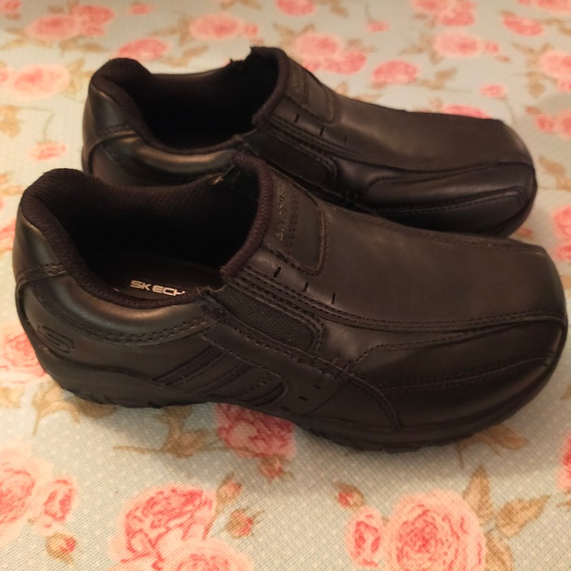 siyahi Deri Erkek Çocuk Biker Loafer - Görsel 3