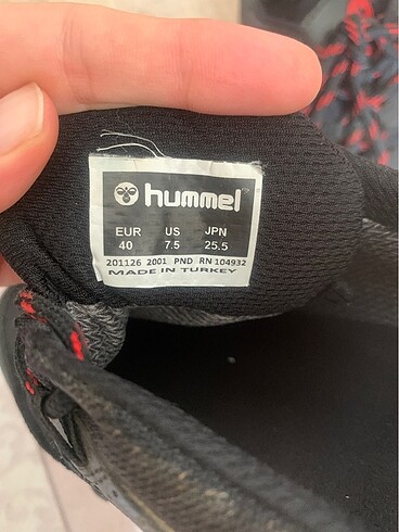 40 Beden siyah Renk Hummel 40 Numara Yürüyüş Ayakkabısı