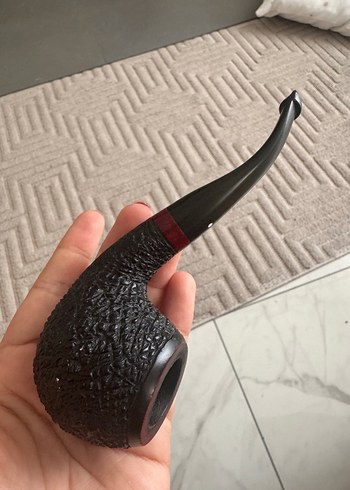 Beden kahverengi Renk VAUEN Regent 342 9mm Filtreli Akrilik Saplı Pipo