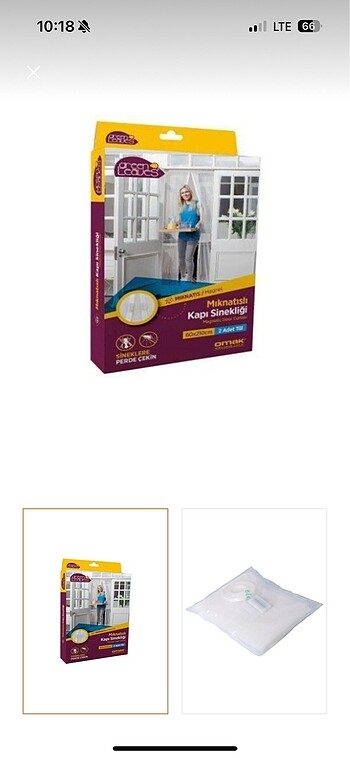Mıknatıslı kapı sinekliği