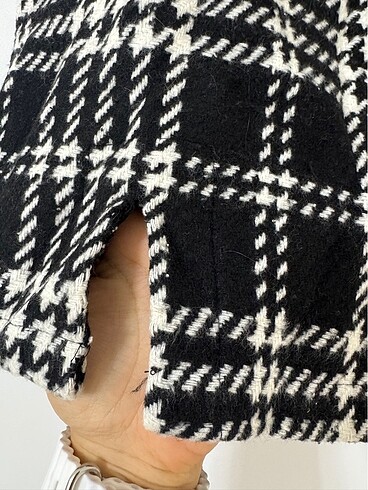 Topshop Ekose Kaşe etek