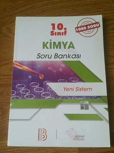 10.sınıf kimya soru Bankası 
