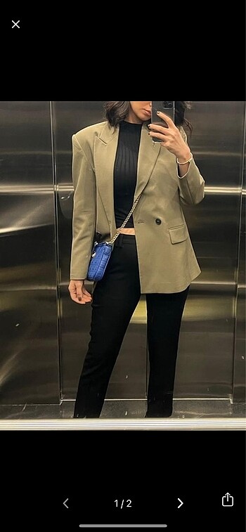 zara haki ceket