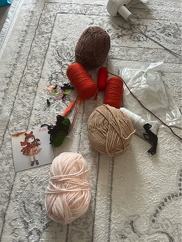 Amigurumi bebek set