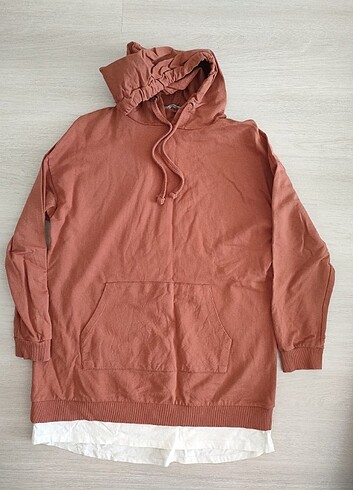 LC Waikiki Tunik sweatshirt kapşonlu