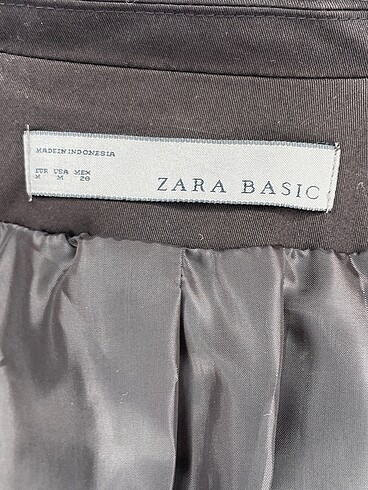 m Beden kahverengi Renk Zara Blazer %70 İndirimli.