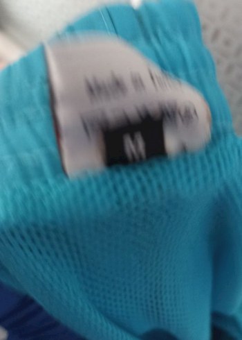 Mavi Erkek Mini Şort Mayo M beden - Görsel 4