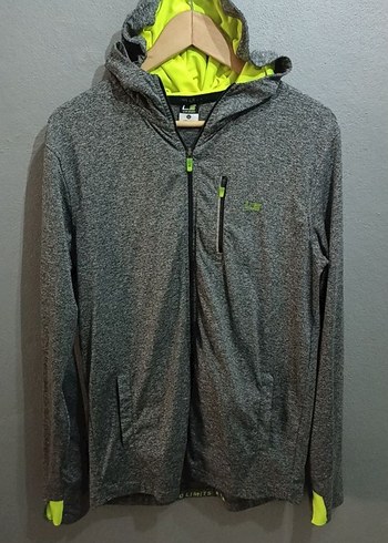 LCW Gri Erkek Spor Fermuarlı Hırka M Beden