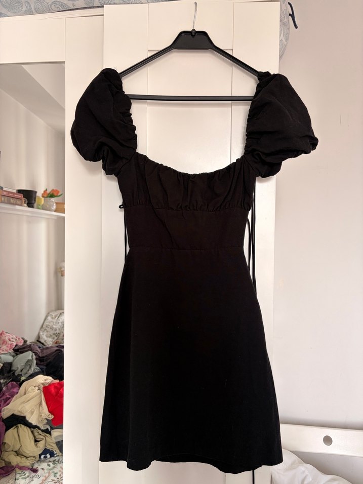 zara keten mini elbise — görsel 2/4