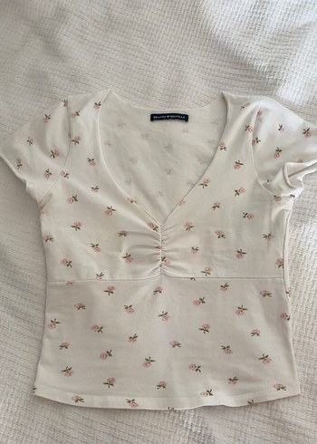 J Brand Brandy Melville 100 Pamuklu Bluz