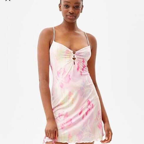 s Beden bershka y2k elbise