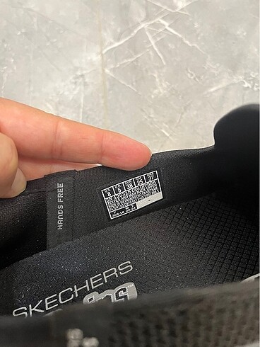 38 Beden siyah Renk Skechers spor ayakkabı