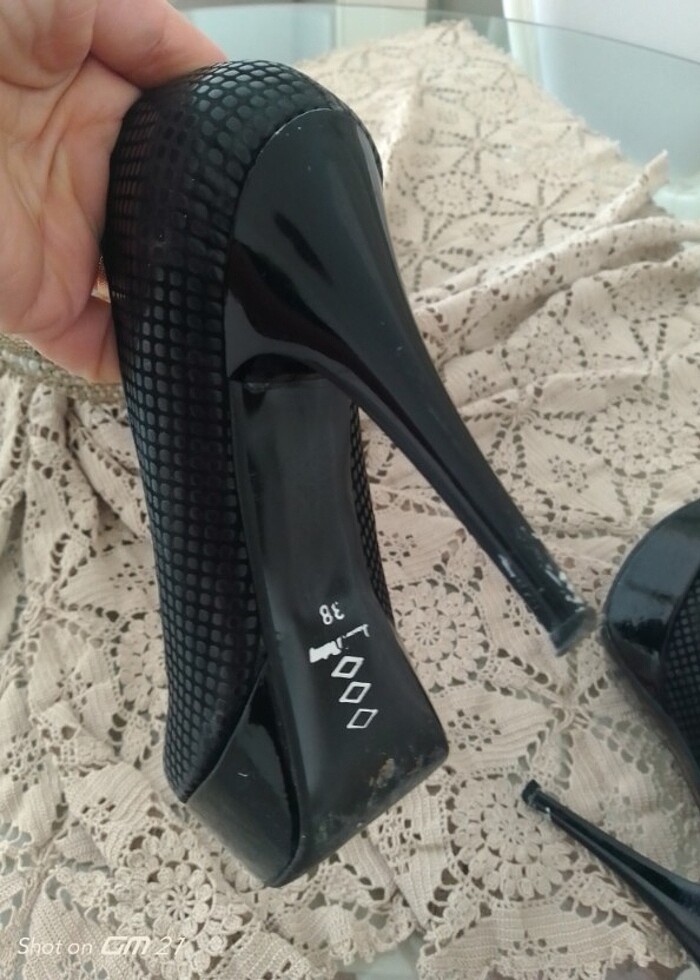 Platform topuk stiletto  - Görsel 2