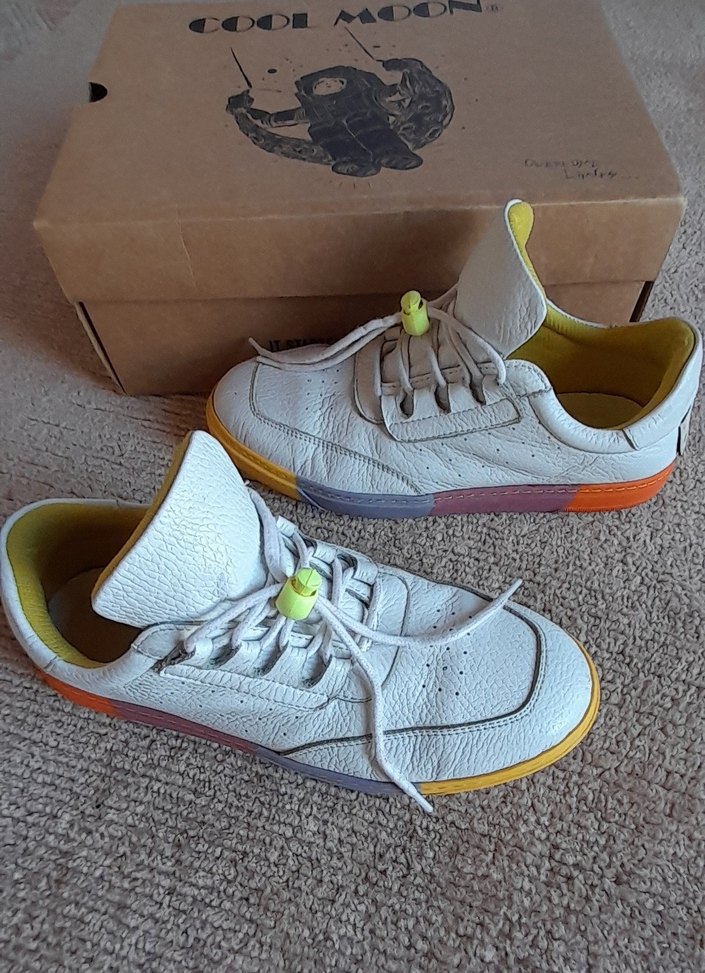 Sarı Dolgu Topuklu Bağcıklı  Spor Ayakkabı - Görsel 2